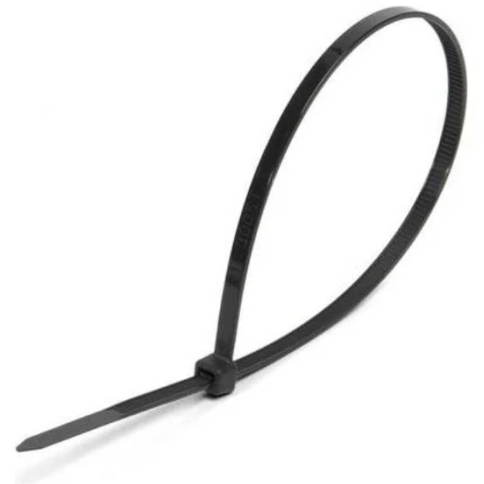 Хомут кабельный нейлоновый Tokov Electric TKE-HNS-3.6-300-B/100 черный 3,6х300 мм 100 штук