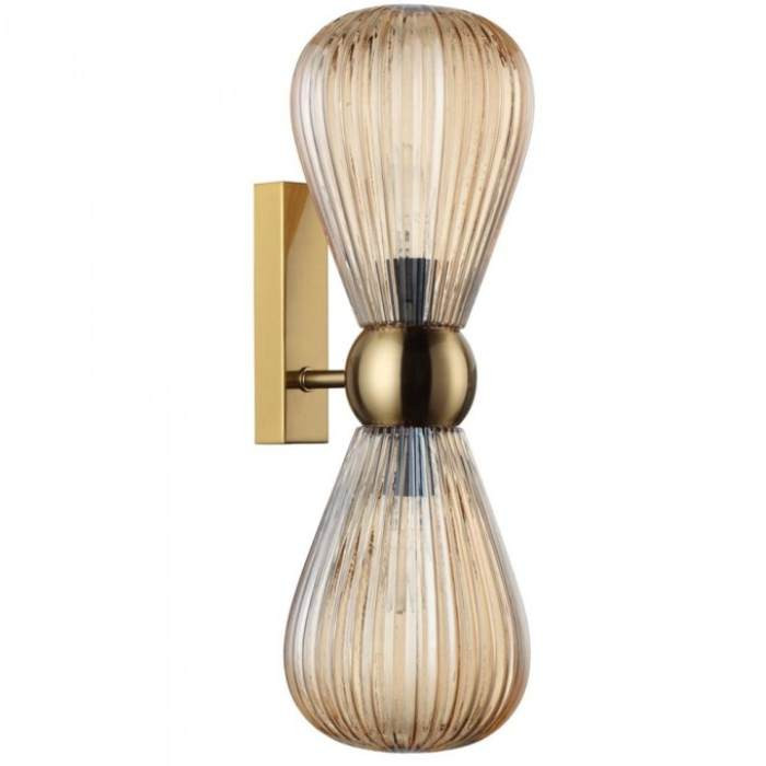 Бра Odeon Light Elica 5402/2W золотое 2х40W