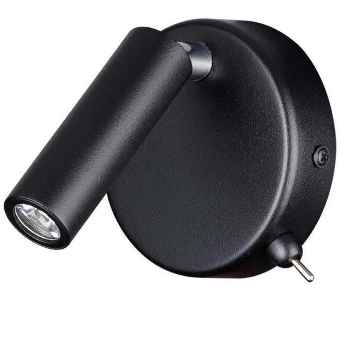 Бра Lumion Chase Ledio LN22 093 5220/3WL 3000K 3W черный