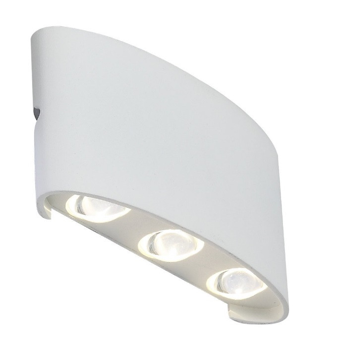Светильник настенный уличный ST Luce Bisello SL089.501.06 LED 1х6W 4000K белый