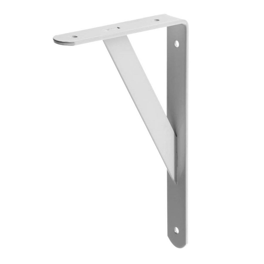 Уголок-кронштейн усиленный Stayer Master 37420-1 250х150х30 мм белый