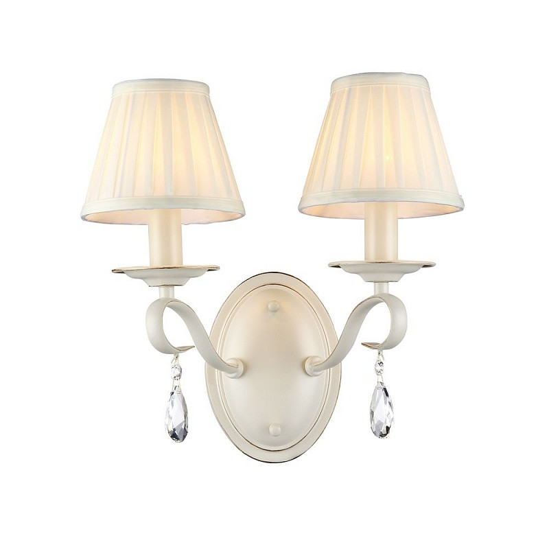 Бра Maytoni Brionia ARM172-02-G бежевое E14 2х60W 220V