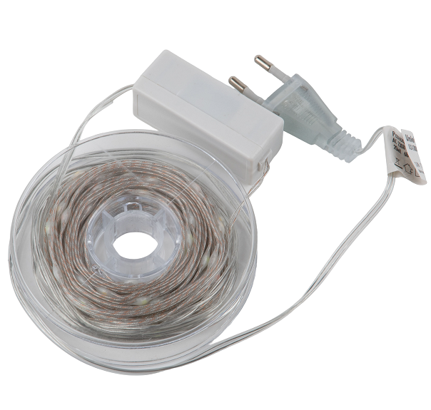 Гирлянда светодиодная Uniel UL-00011306 ULD-S1000-100/DTA Dew Band IP20 Warm White 10 м