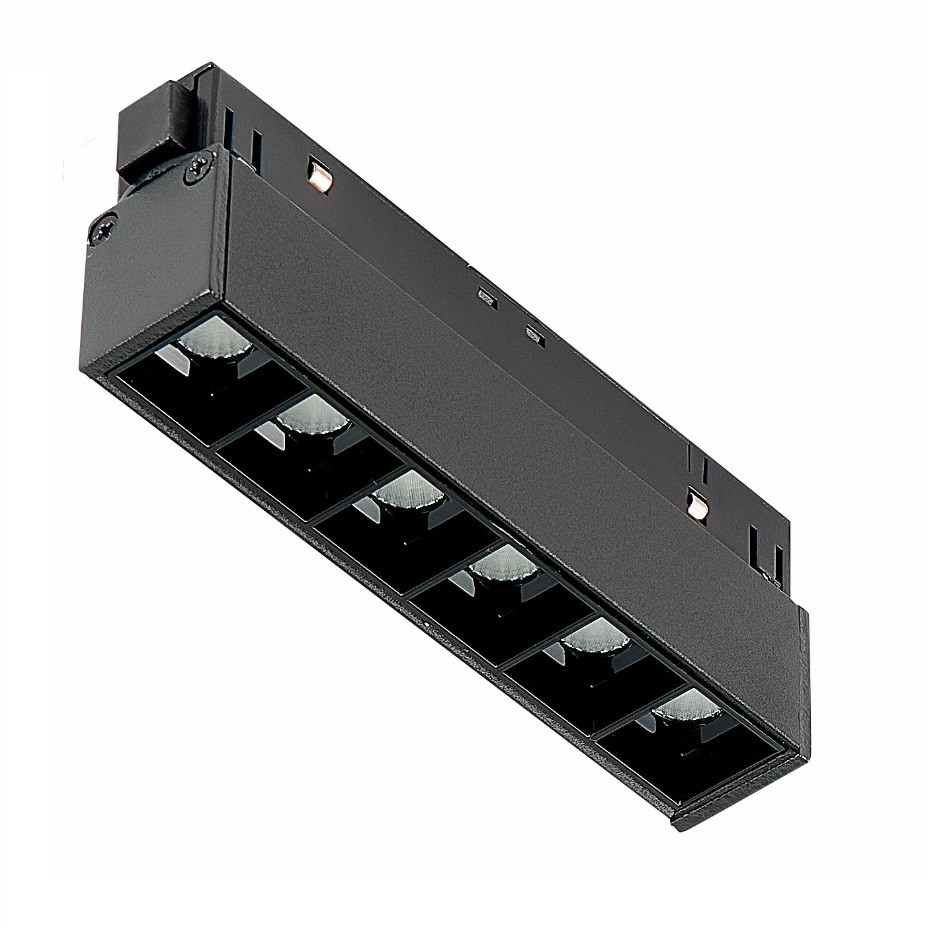 Светильник магнитный трековый ST Luce Skyline 48 ST361.436.06 LED 1х6W 3000K черный