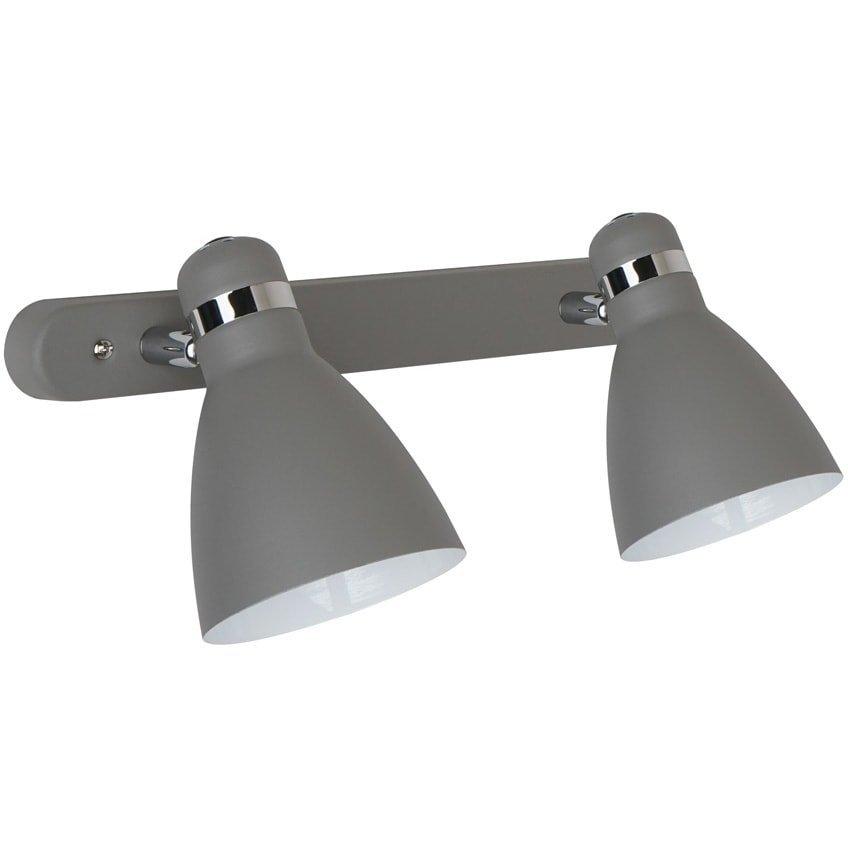 Спот Arte Lamp Mercoled A5049AP-2GY серый 2хE27х40W