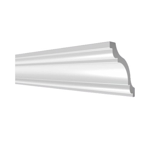 Карниз потолочный из дюрополимера Decor-Dizayn DD44 2000х76х76 мм