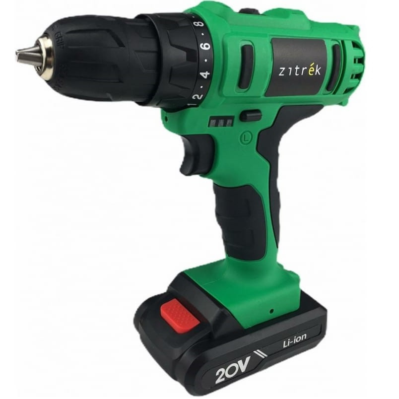 Дрель аккумуляторная Zitrek Greenpower 20-Li 063-4076