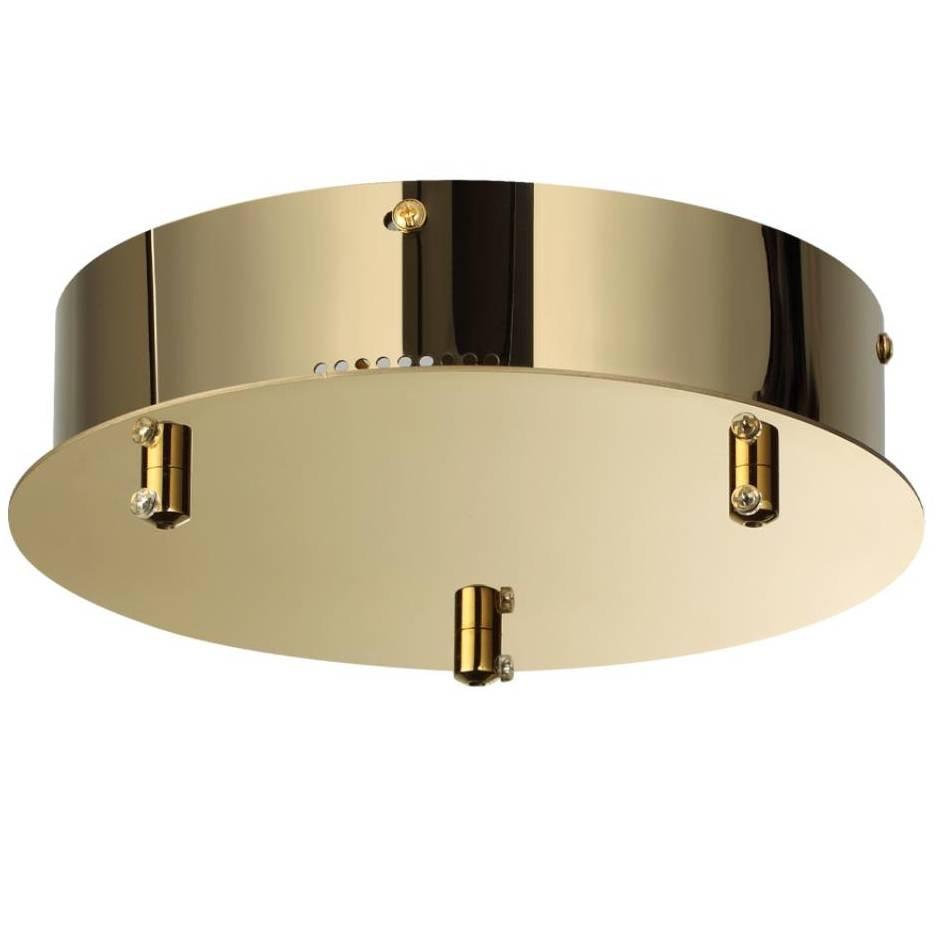 База для 3-х колец Odeon Light Panta L-Vision ODL24 477 золотая