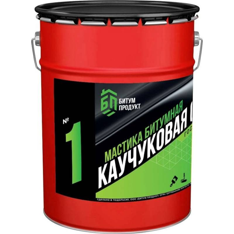 Мастика битумно-каучуковая Битум Продукт BP-11 20 кг