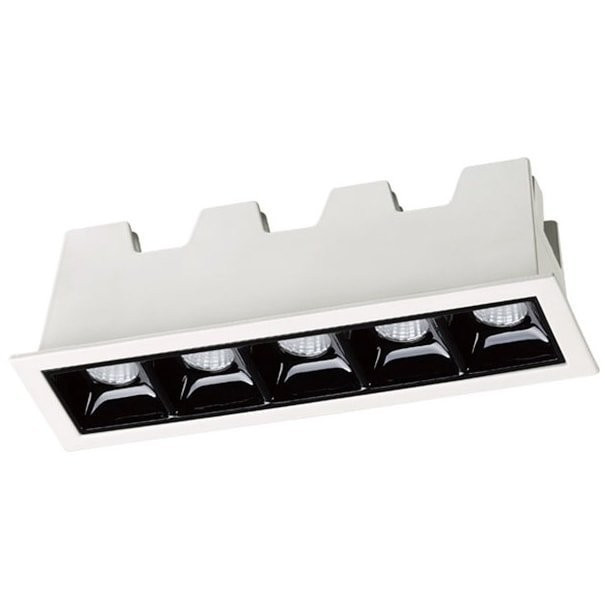 Светильник встраиваемый Novotech Antey Spot NT18 305 357621 Led 3000K 10W белый/черный