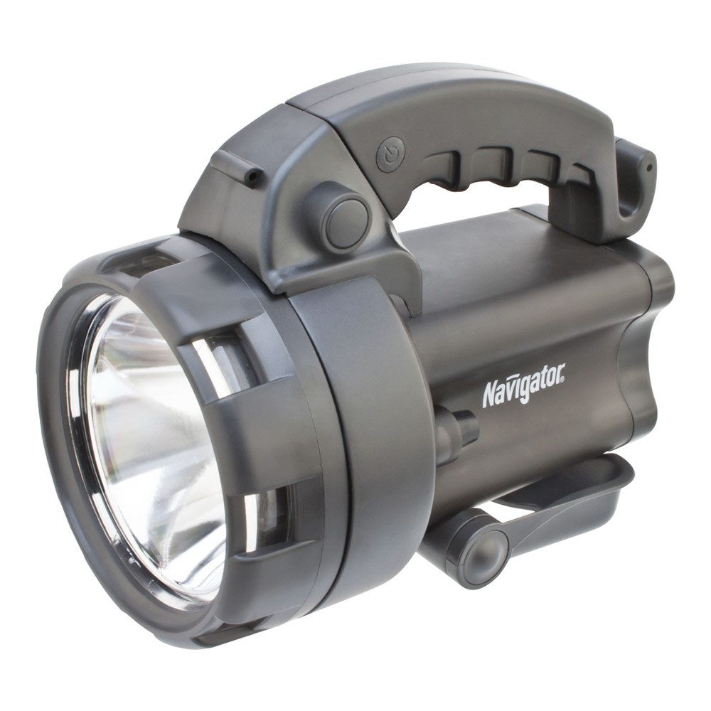 Фонарь-прожектор Navigator NPT-SP09-ACCU 94963 аккумуляторный 1Cree 4 В 4 Ач