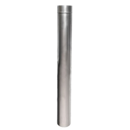 Труба для дымохода нержавеющая сталь Eco Flue 1 мм D115 мм L1 м