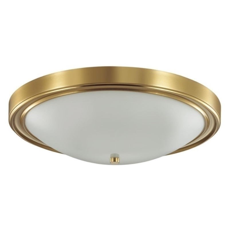 Светильник настенно-потолочный Lumion Nina Vintage LN23 248 5259/4C E27 4x60W латунь