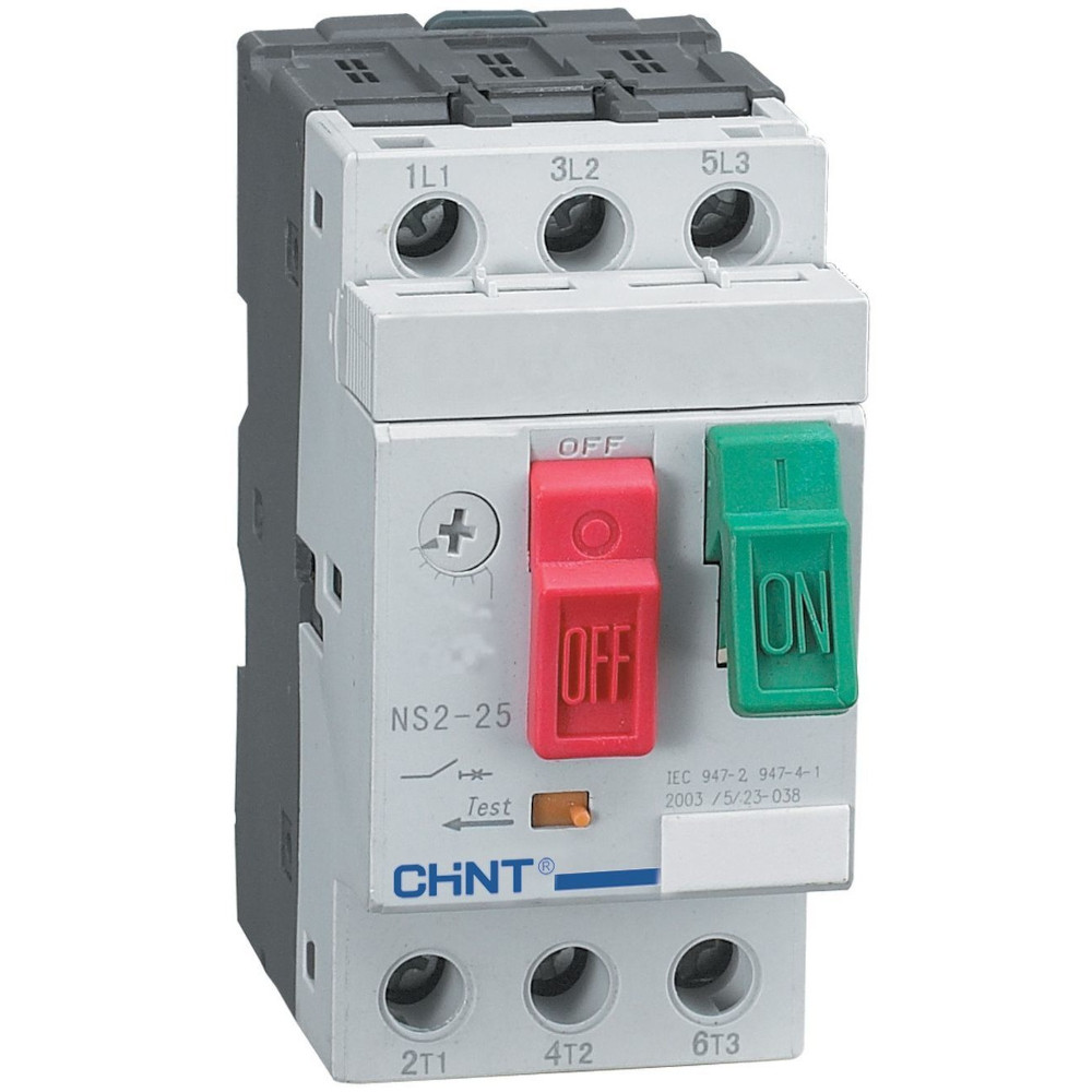 Выключатель автоматический для защиты двигателя Chint NS2-25 495081 6-10 А