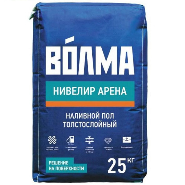 Пол наливной Волма Нивелир Арена 25кг
