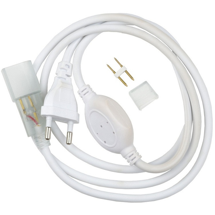 Провод электрический Uniel UCX-SP2/N21 White 1 Sticker для светодиодных лент ULS-N21 Neon 220В белый