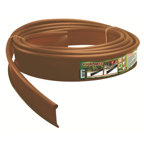 Бордюр Standartpark Kanta SP Б-1000.10.02-ПП пластиковый коричневый 82552-К