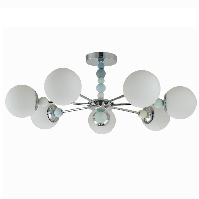 Люстра потолочная Lumion Sunday Moderni LN23 102 6525/7C E14 7x40W хром