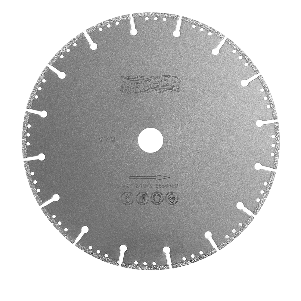 Диск алмазный Messer V/M 300D-3.1T-3W- 25.4 вакуумный