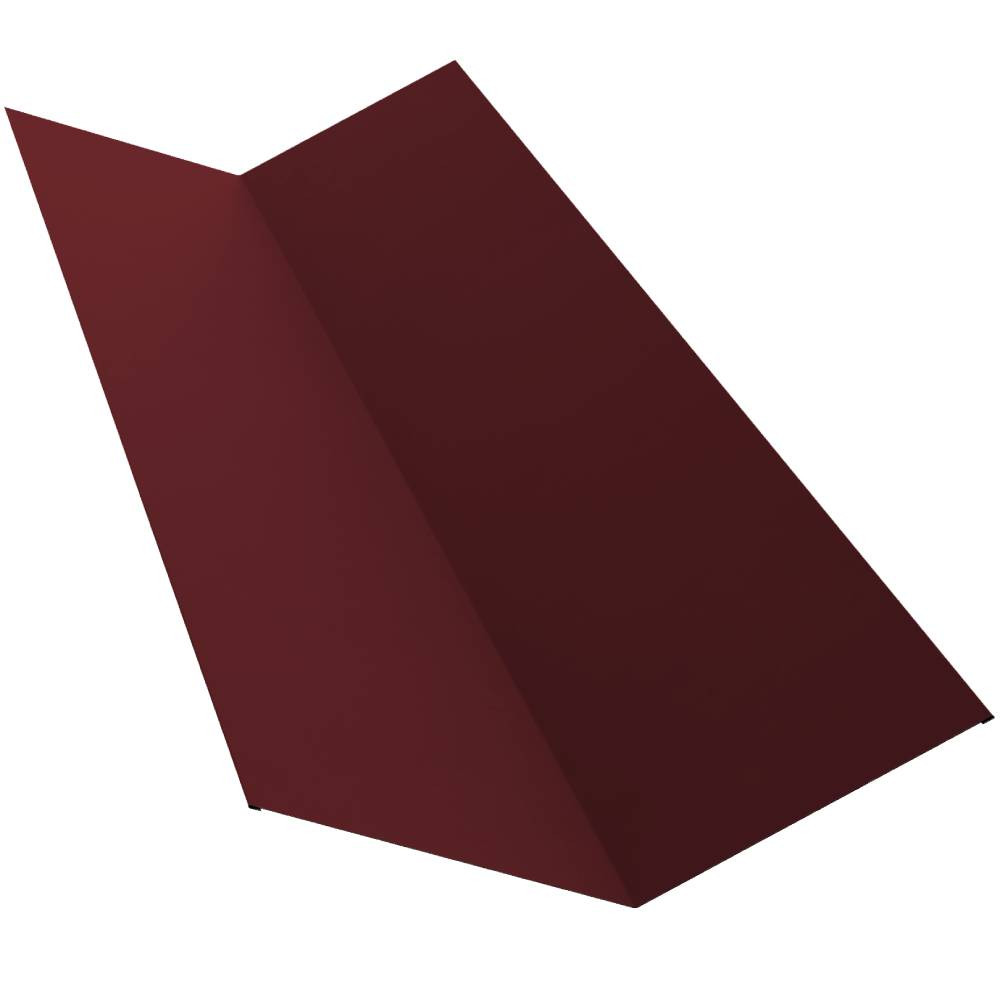 Ендова верхняя Grand Line Drap TX 0,45 Ral 3005 145х145 мм резка