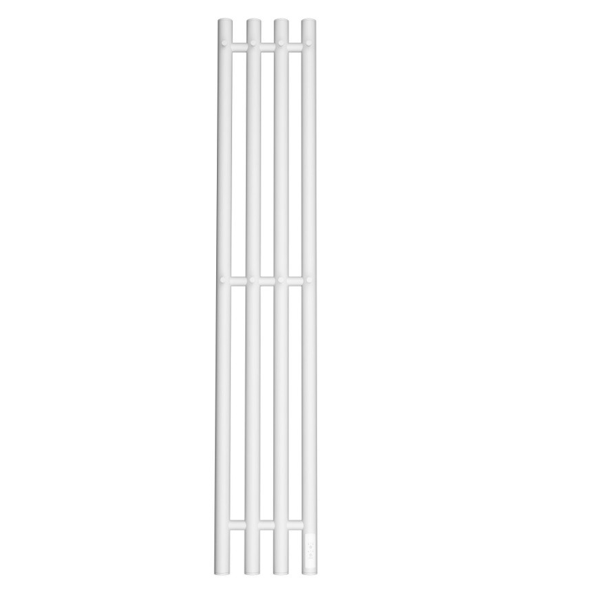 Полотенцесушитель электрический Point Деметра PN12832W П3 180x1200 мм диммер справа белый