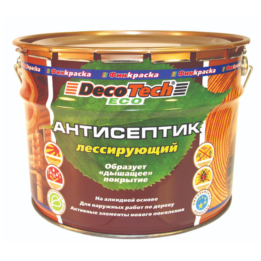 Антисептик DecoTech Eco 00-00014475 палисандр 10 л