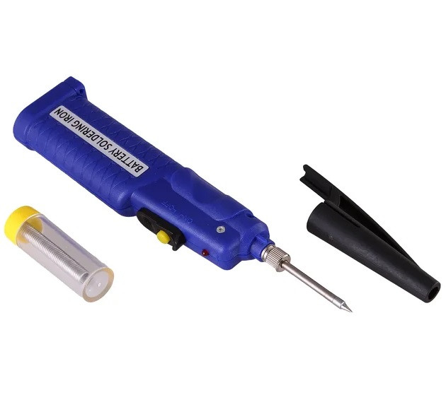 Паяльник мини Rexant 12-0181 4,5 В 8 Вт с питанием 3 батарейки AA