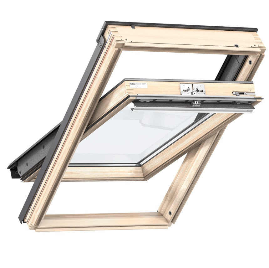 Окно мансардное однокамерное Velux Premium GZL 1051 PK08 940x1400 мм ручка сверху