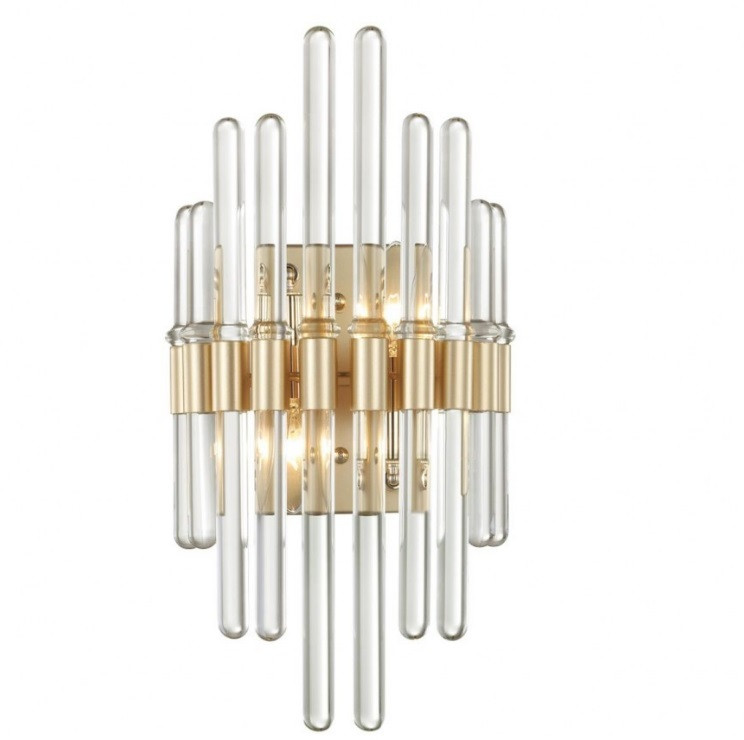 Бра Odeon Light Stika Hall ODL22 5514988/2W E14 2x40W золотой
