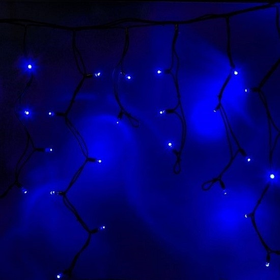 Гирлянда светодиодная Neon-Night 255-213 Айсикл синий свет 320х90 см