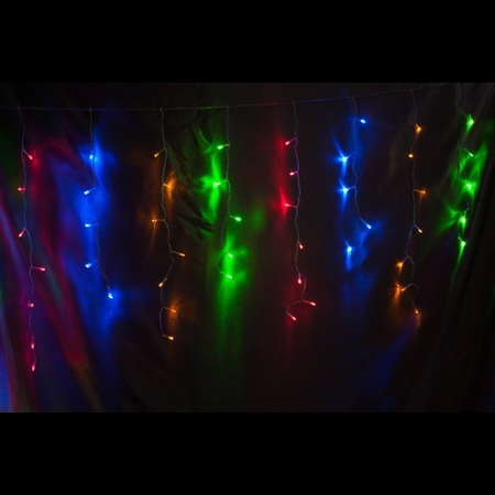 Гирлянда светодиодная Neon-Night 255-009 Айсикл RGB свет 180х50 см