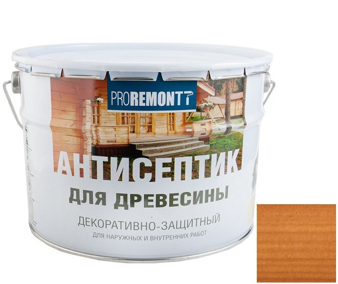 Антисептик для древесины Proremontt Махагон 9 л
