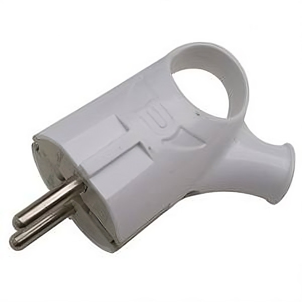 Вилка разборная General Lighting Systems 470512 GRV-P-16-СE-G-W-IP20 с заземлением