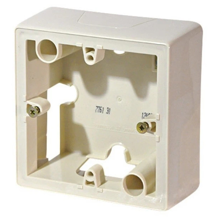 Коробка установочная Legrand Valena 776131 одноместная Слоновая кость