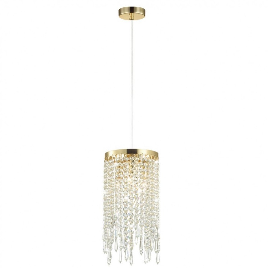 Подвес Odeon Light Modern Chokka 5028/3 ODL23 431 120W золотой/прозрачный