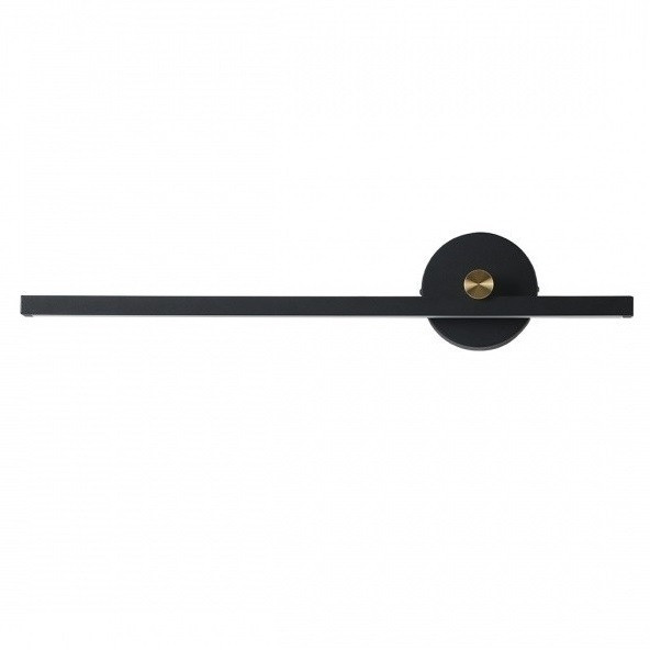 Светильник настенный Lumion Parker Ledio LN23 025 6547/16WL 4000K 16W чёрный/золотой