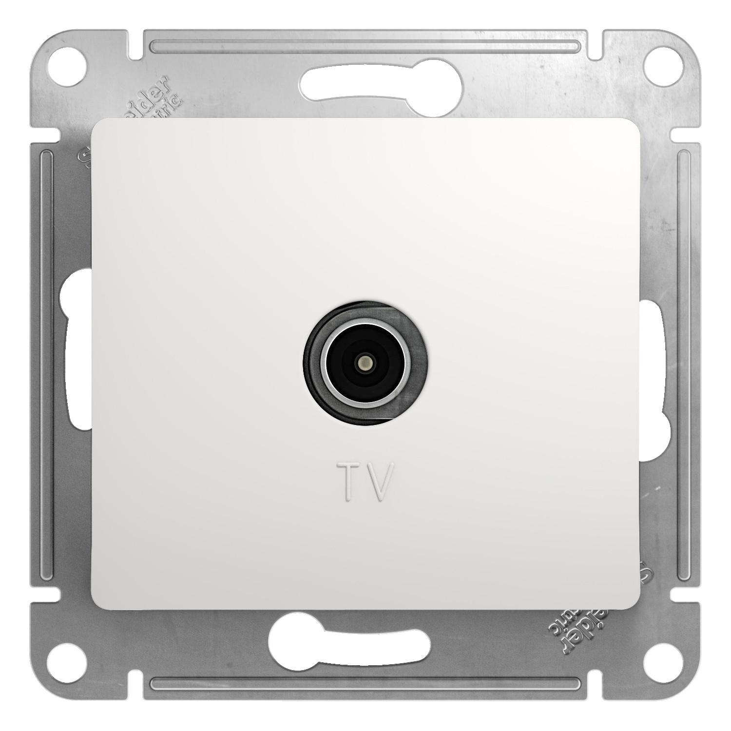Механизм TV розетки Schneider Electric Glossa GSL000192 белый