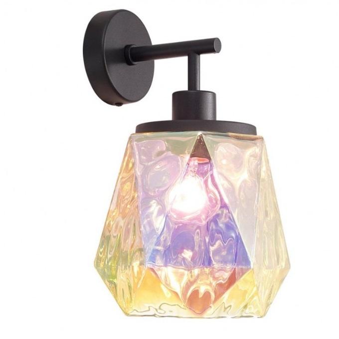 Бра Odeon Light Capra Modern ODL23 303 4997/1W E27 1x40W черный/разноцветный