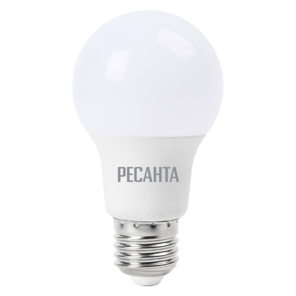 Лампа светодиодная Ресанта LL-R-A60-9W-230-3K-E27 76/1/13 9 Вт Е27