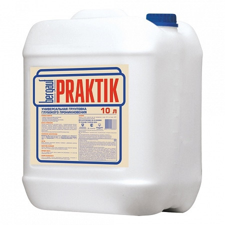 Грунтовка глубокого проникновения Bergauf Praktik 10 л