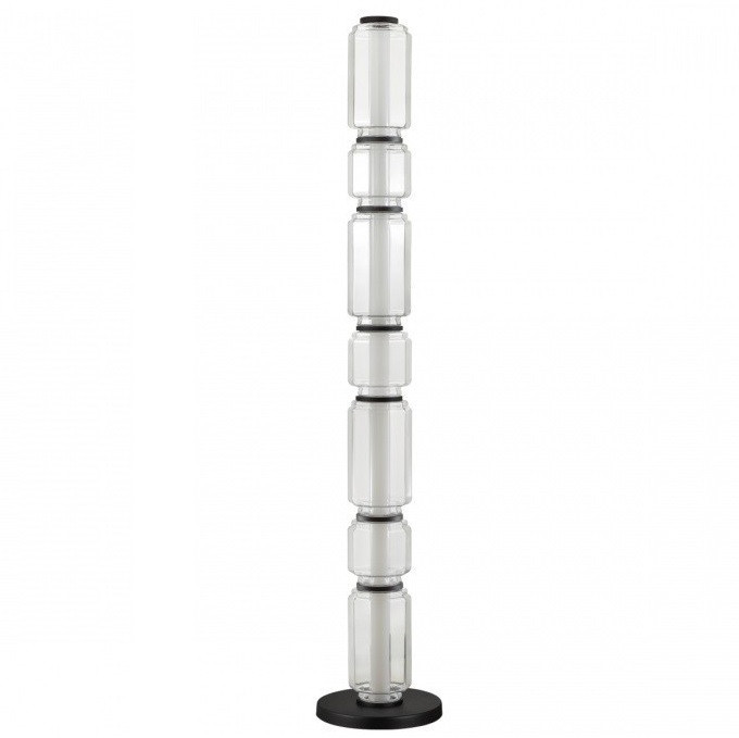 Торшер Odeon Light Jam Hightech ODL_EX24 37 5409/53FL 3000K 53W черный/прозрачный