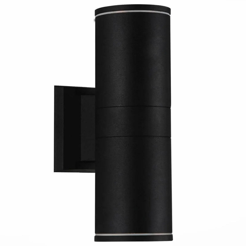 Светильник настенный уличный ST Luce Tubo SL561.401.02 LED 2х5W 4000K черный