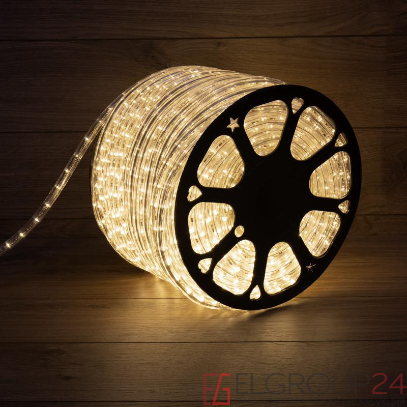 Шнур светодиодный Neon-Night Дюралайт 121-156 фиксинг 2Вт 36LED/м бухта 100 м