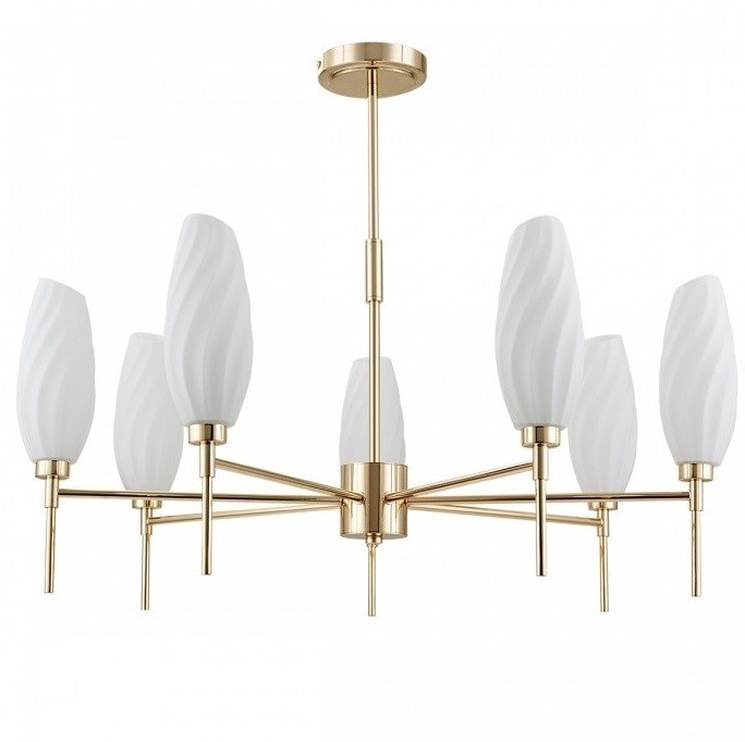 Люстра потолочная Lumion Shivon Moderni LN23 105 6518/7C G9 7x40W золотой