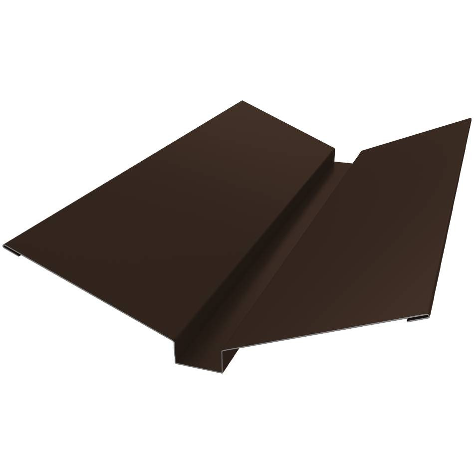 Ендова верхняя Grand Line Satin Matt Ral 8017 115х30х115 мм резка