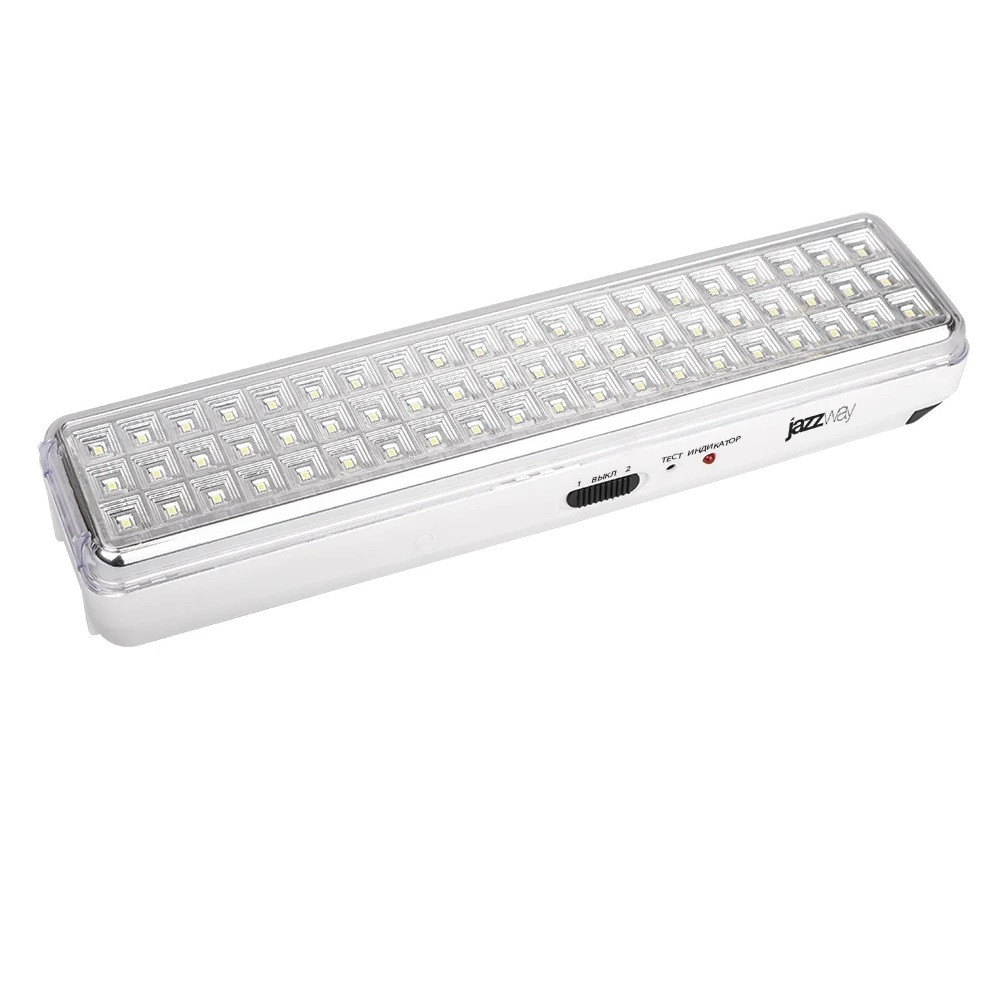 Фонарь-светильник аккумуляторный Jazzwаy 5024540 Accu9-L60-wh 60SMD 300 лм белый