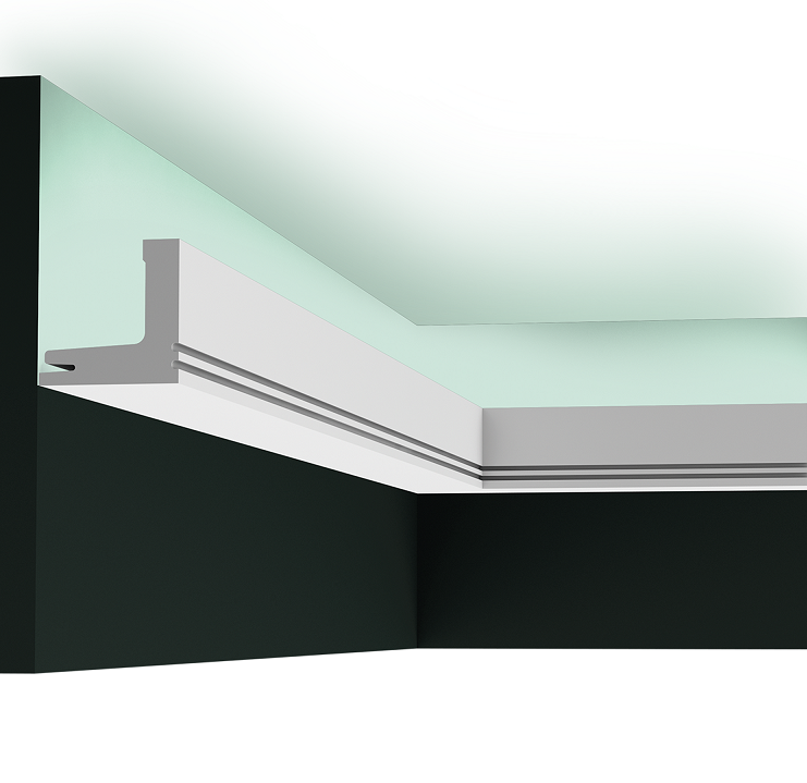 Профиль полиуретановый Orac Decor Luxxus C361 2000х50х50 мм для скрытого освещения
