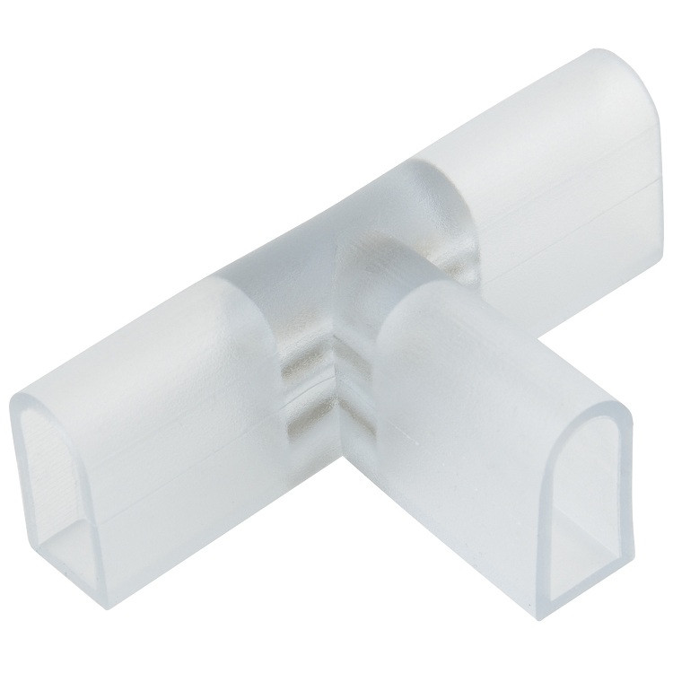 Соединитель контактный Uniel UTC-K-32/N21 Clear 010 Polybag Т-образный для светодиодных лент ULS-N21 Neon 220В
