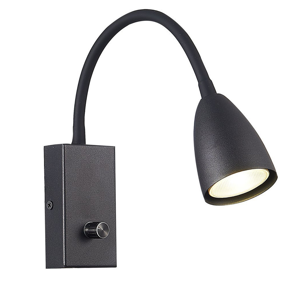 Светильник настенный ST Luce Amio SL1014.401.01 черный черный GU10 1х3W