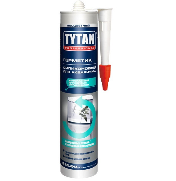 Герметик силиконовый Tytan Professional для аквариума бесцветный 280 мл